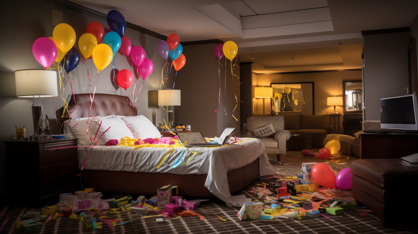 Check-in to Celebration: Why a Bachelorette Party Hotel Room Is the Ultimate Party Pad!
