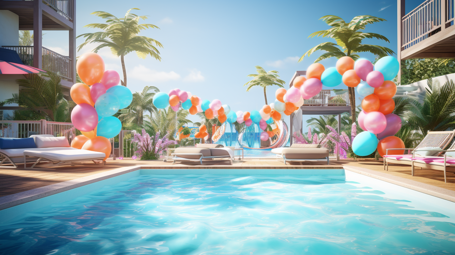 Making Waves: Unleashing the Perfect Ambiance With Bachelorette Pool Party Decorations